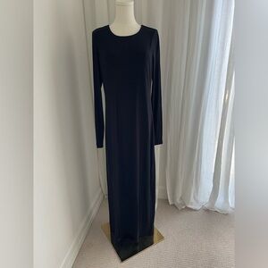 NWOT Universal Threads Elegant Black Long Sleeve Dress size Medium